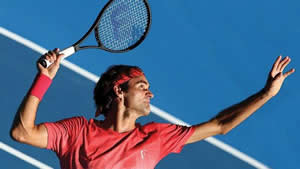 Jak Beardsworth Playing Tennis