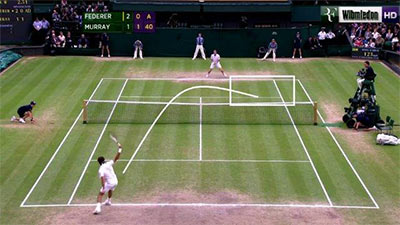 Federer Vs Murray at Wimbledon