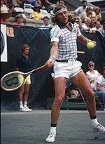 Bjorn Borg, the Father of today's topspin forehand.