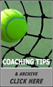 Monthly Tennis Coaching Tip