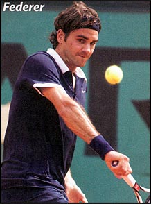 Tennis Pro Roger Federer